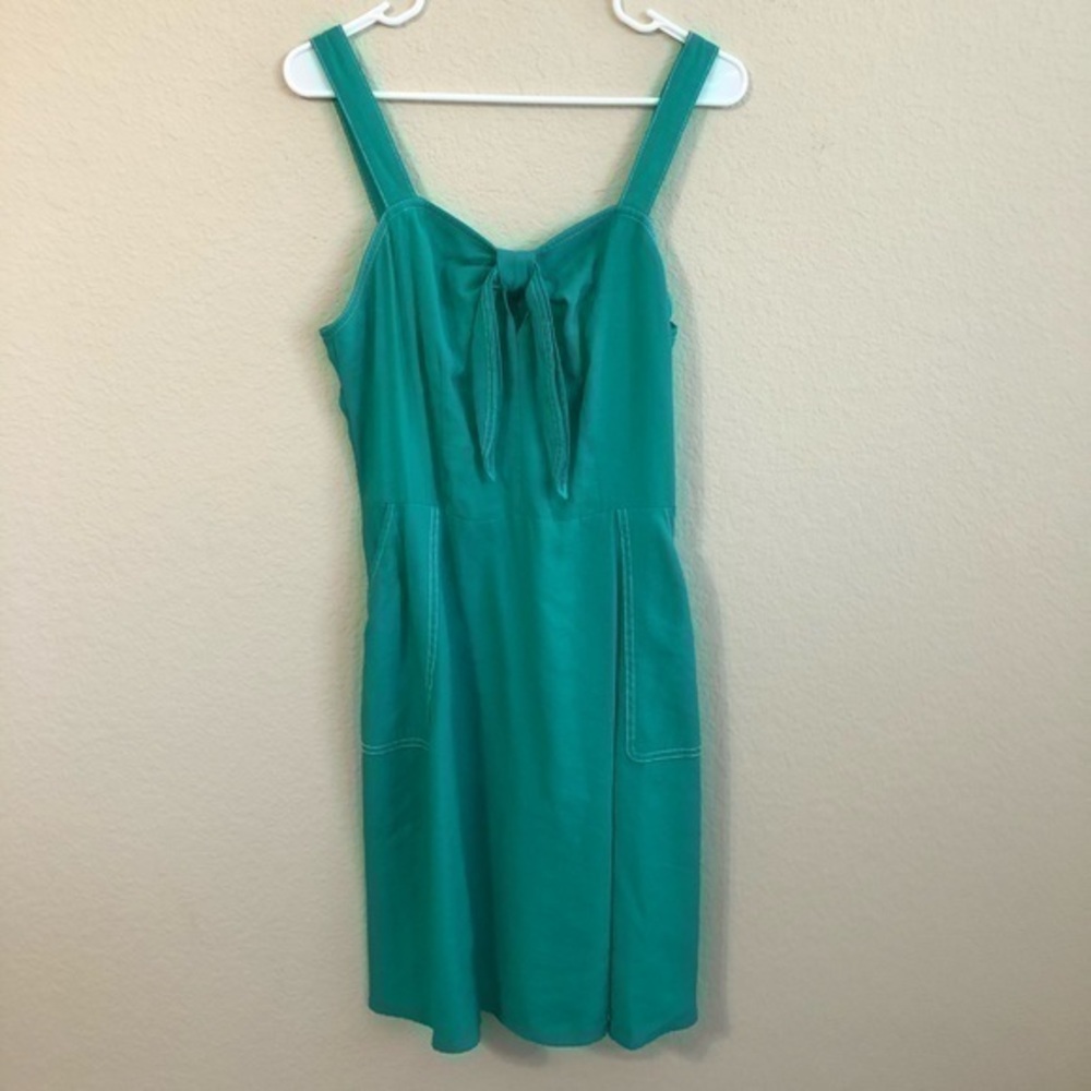 A New Day Dress Tie Aqua Teal Adjustable Straps